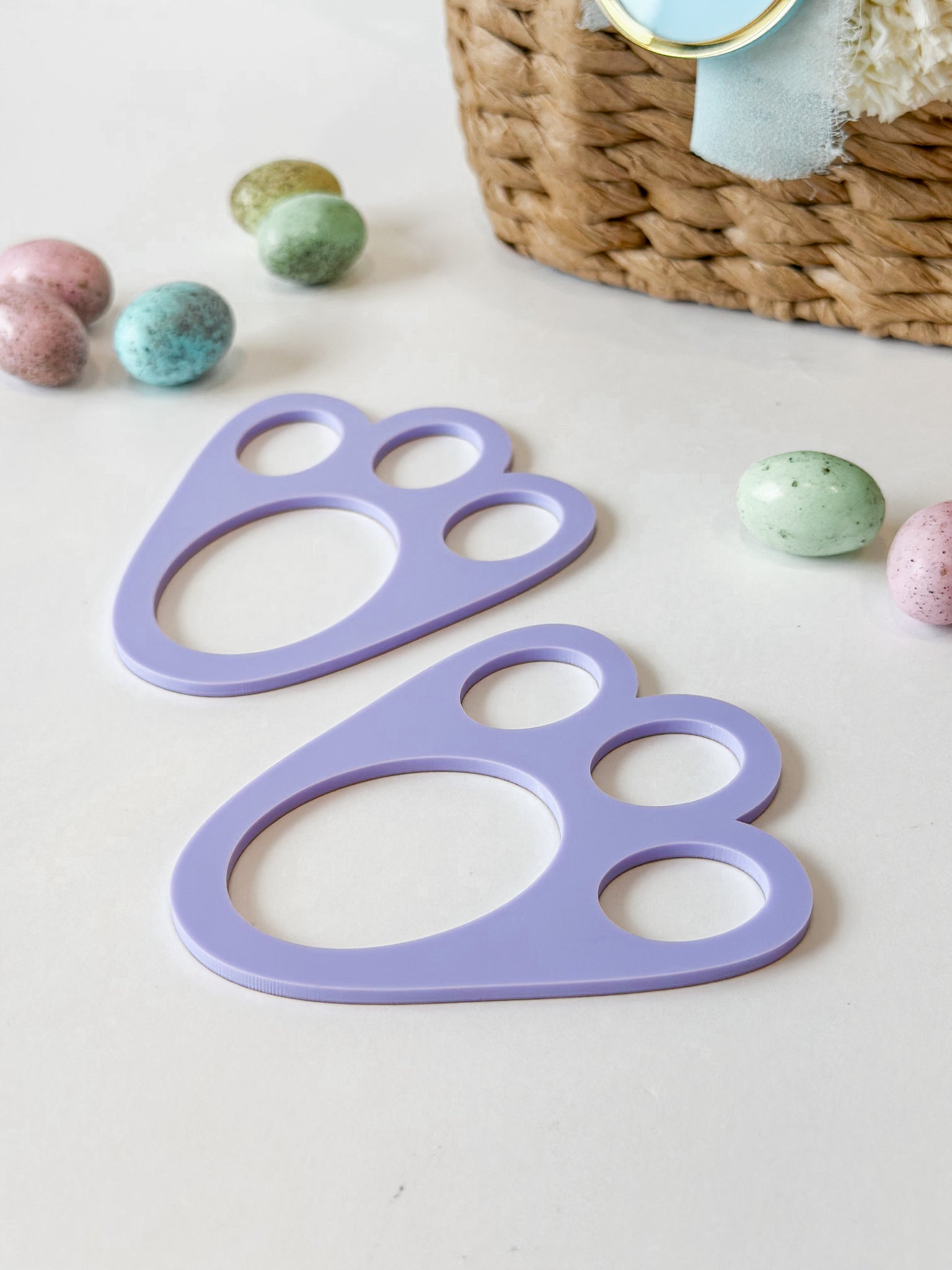 Easter: Easter Bunny Footprints